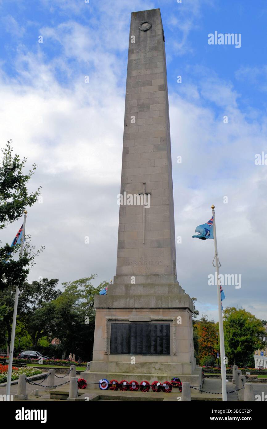 Mémorial de guerre de Harrogate, Prospect Square, Harrogate, North Yorkshire, Royaume-Uni Banque D'Images