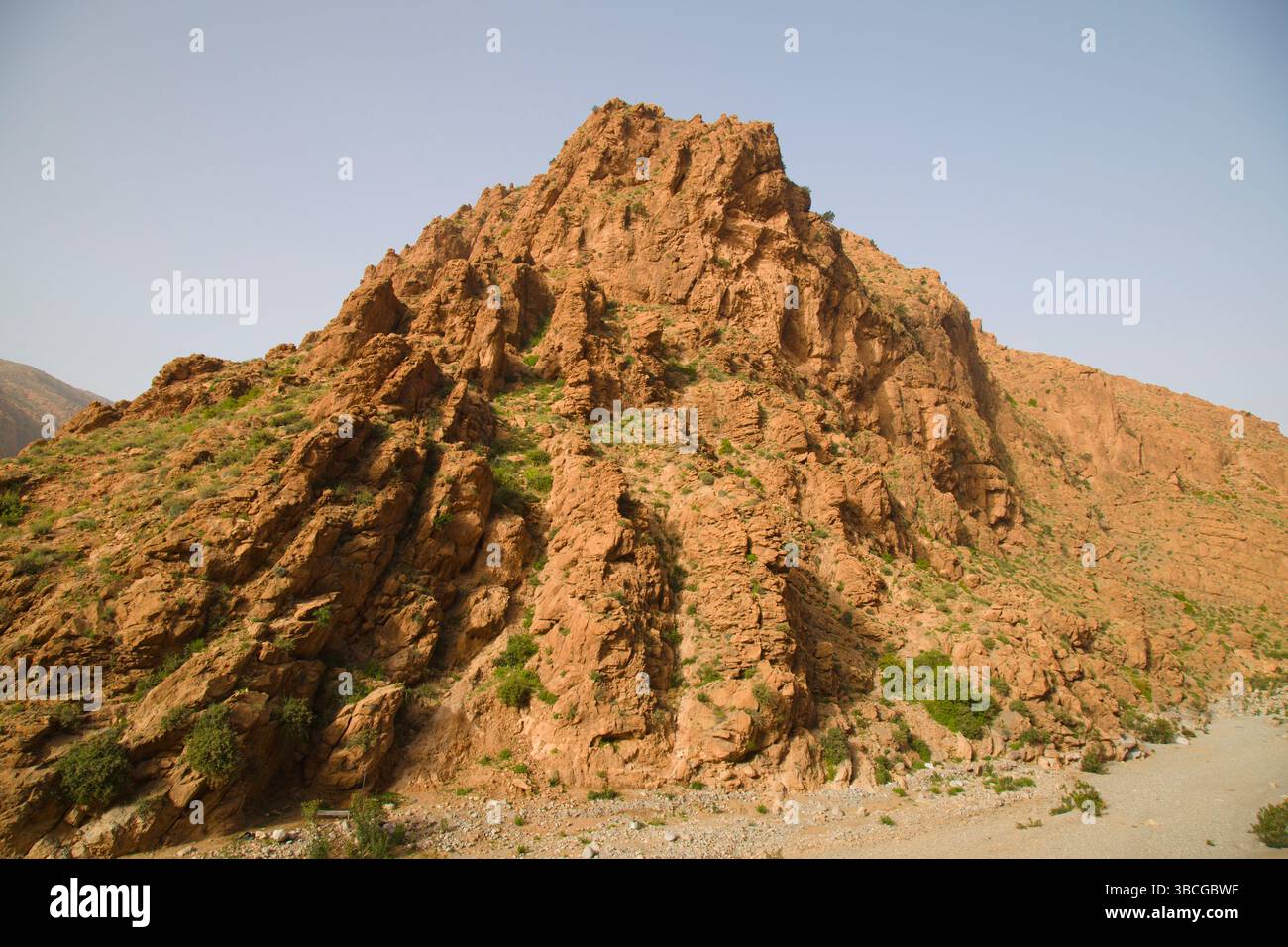 Maroc, Gorges du Todra, paysage, paysage, montagnes, Banque D'Images
