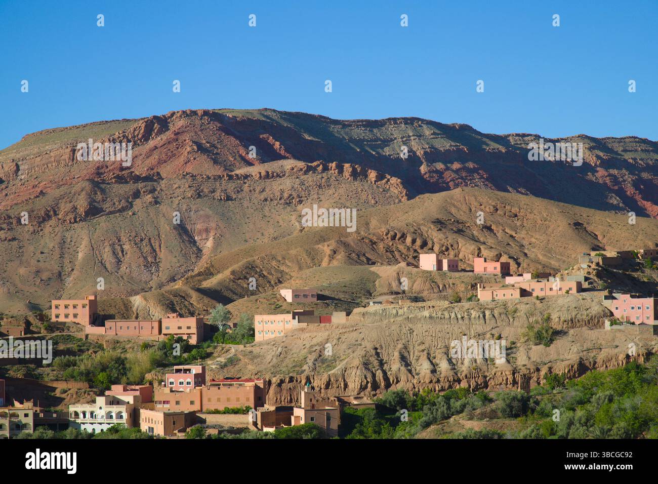 Maroc, gorge du Dadès, paysage, paysage, montagnes, Banque D'Images