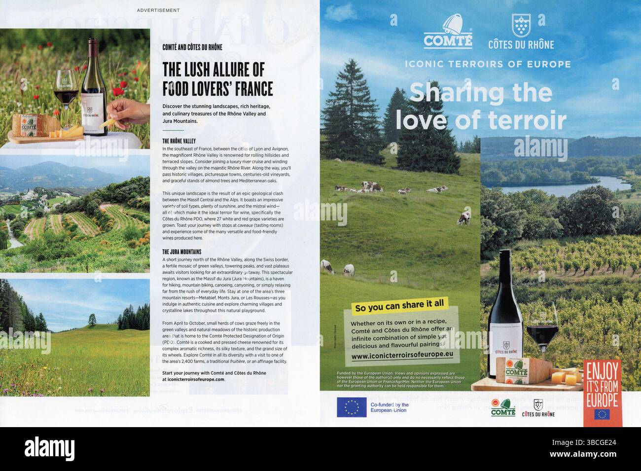 Food & Wine magazine mai 2025 annonce, États-Unis Banque D'Images