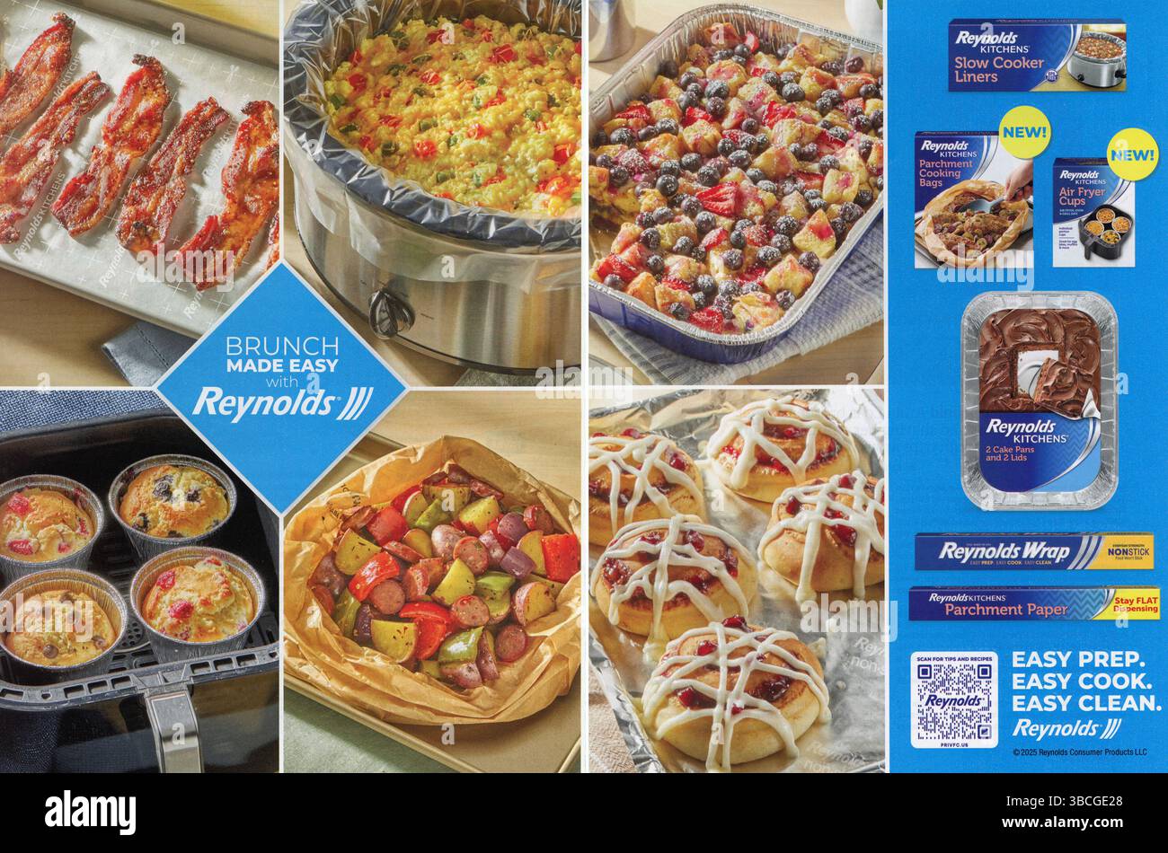 Food & Wine magazine mai 2025 annonce, États-Unis Banque D'Images