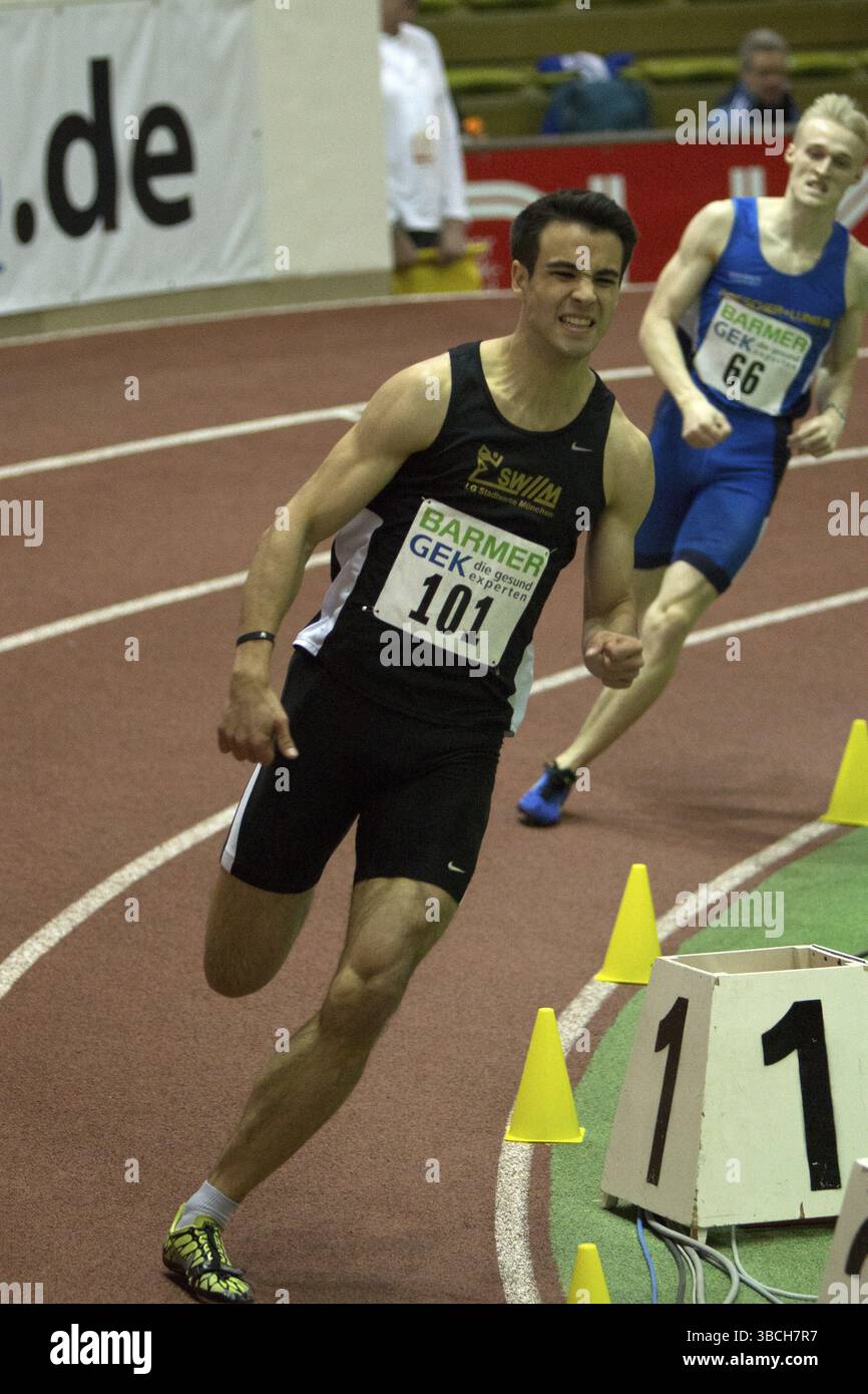 Championnats allemands d'athlétisme en salle Banque D'Images