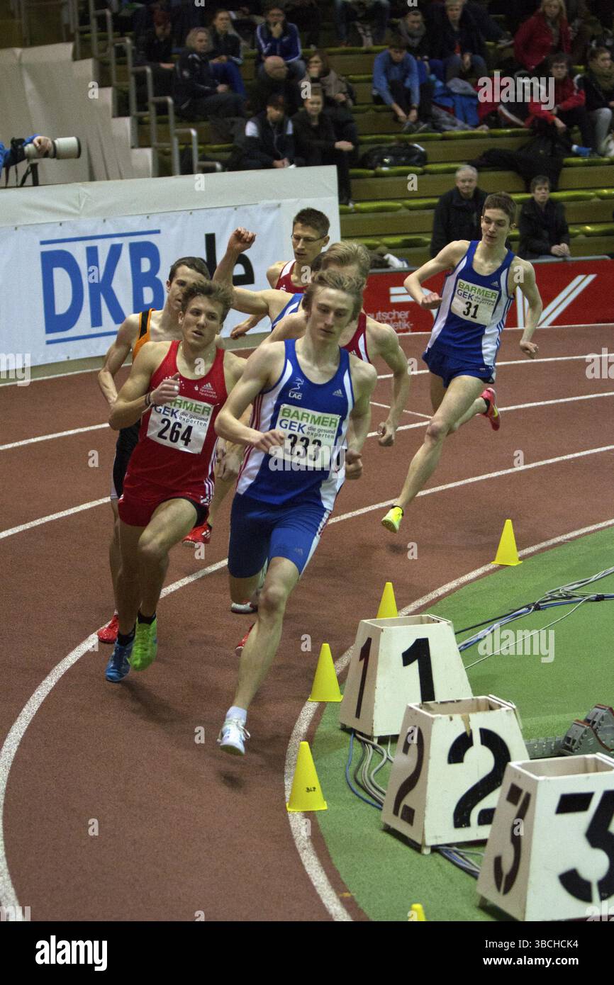 Championnats allemands d'athlétisme en salle Banque D'Images
