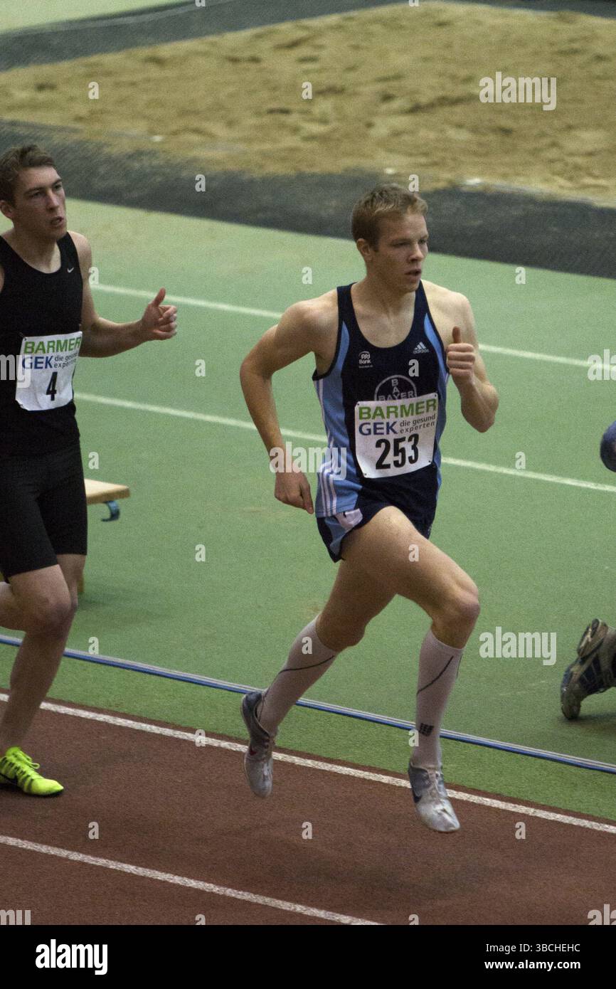 Championnats allemands d'athlétisme en salle Banque D'Images