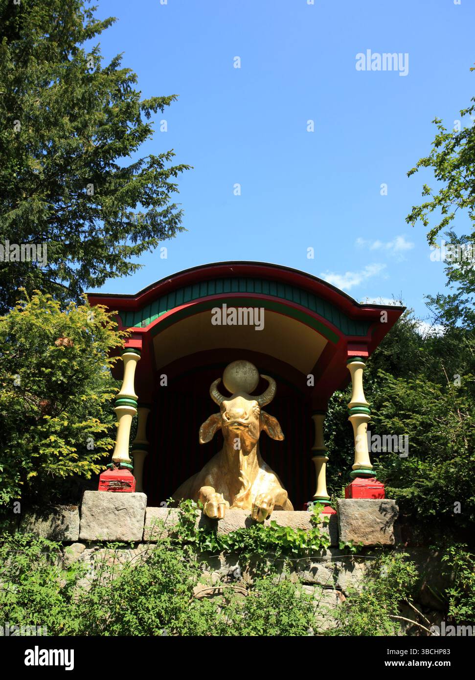 Biddulph grange Garden, Biddulph, Staffordshire, Angleterre, Royaume-Uni. Banque D'Images