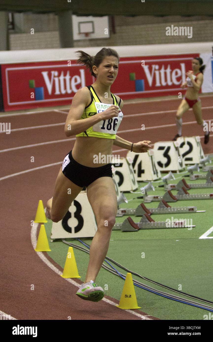 Championnats allemands d'athlétisme en salle Banque D'Images