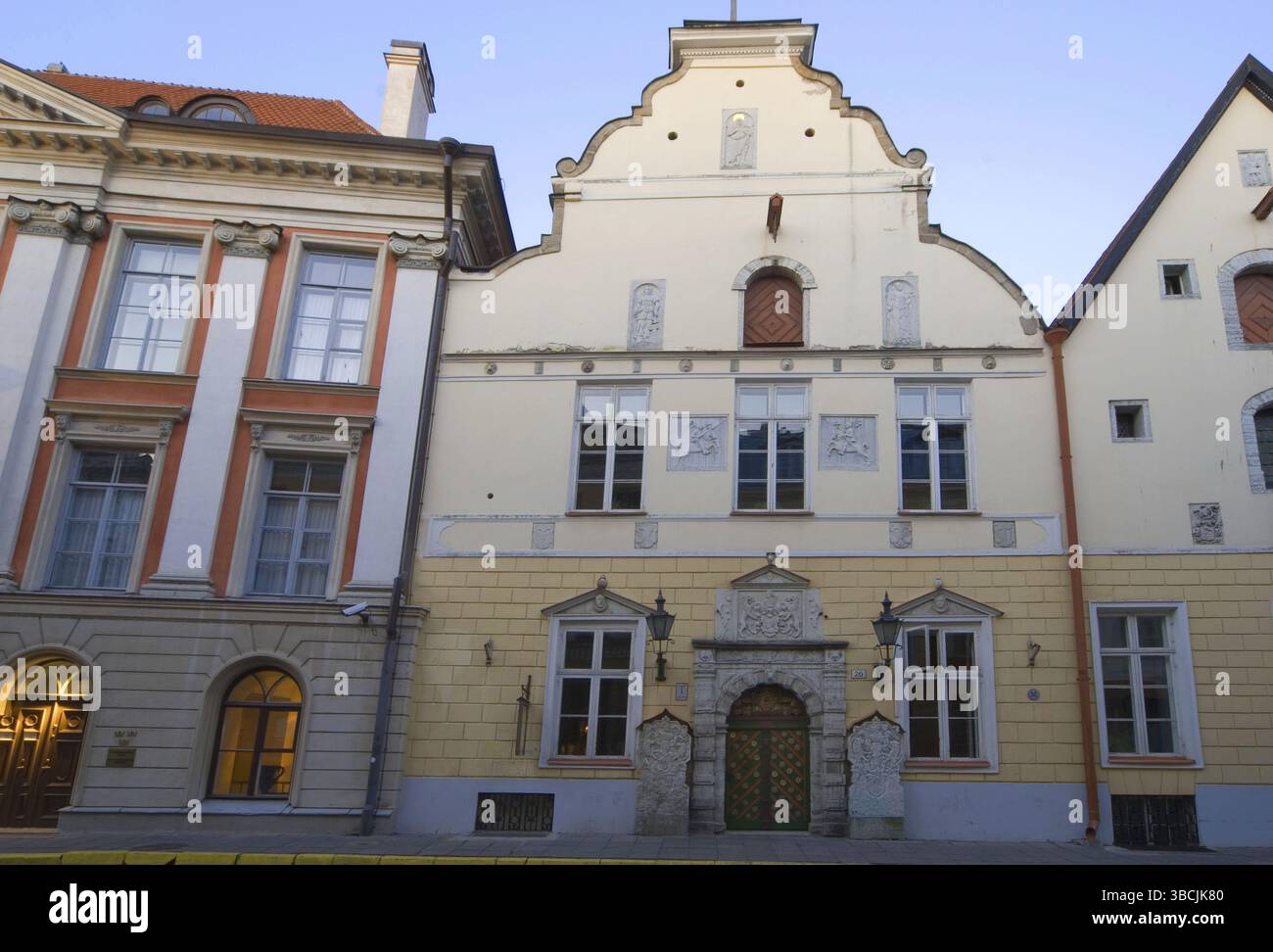 Blackheads' House, Blackheads' Meeting House, Blackheads, Melngalvju Names, Tallinn, Estonie, Europe Banque D'Images