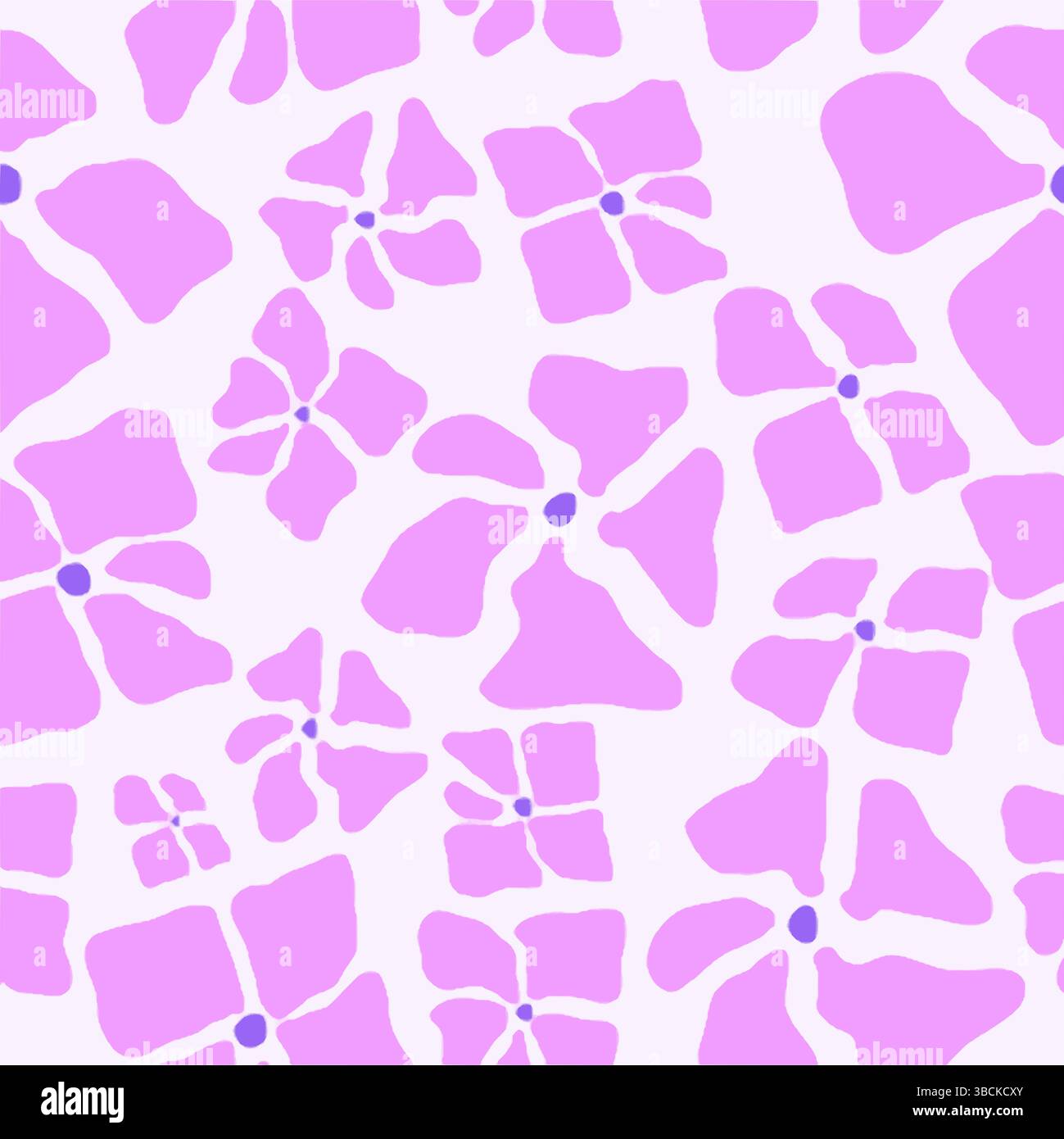 Conception vectorielle de motif floral abstrait Illustration de Vecteur