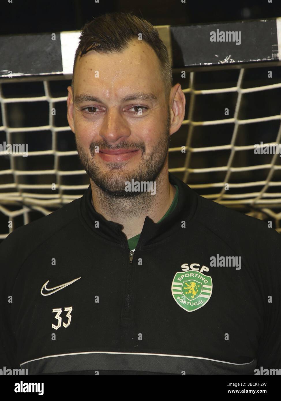 Jens Schoengarth (SCP) Handball EHF Ligue européenne saison 2021-22 ronde de 16 deuxième manche SC Magdeburg, Sporting CP Lisbonne Banque D'Images