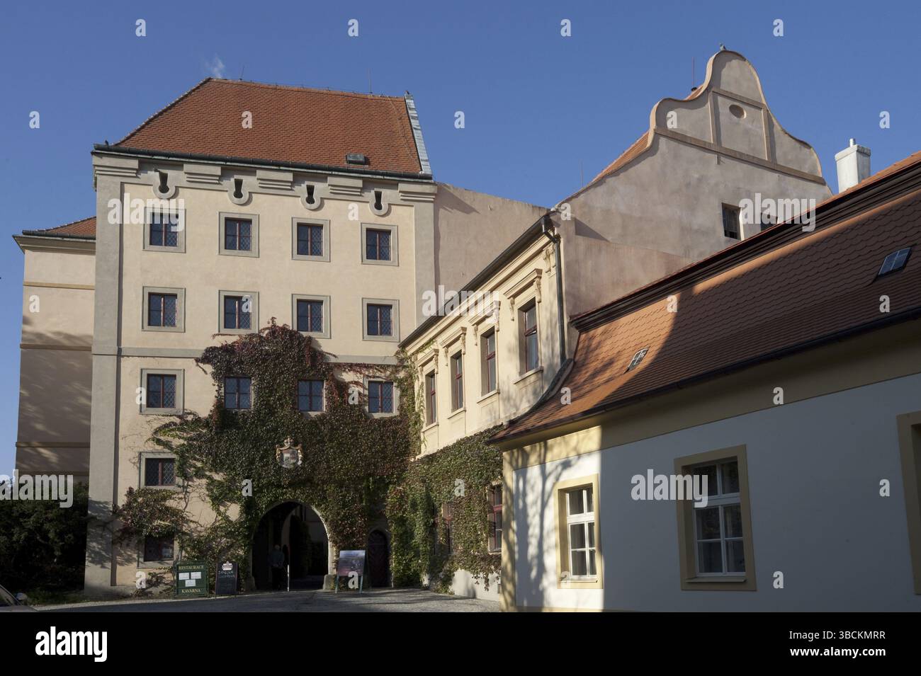 Château de Melnik, Melnik, région de Bohême centrale, République tchèque, Europe Banque D'Images