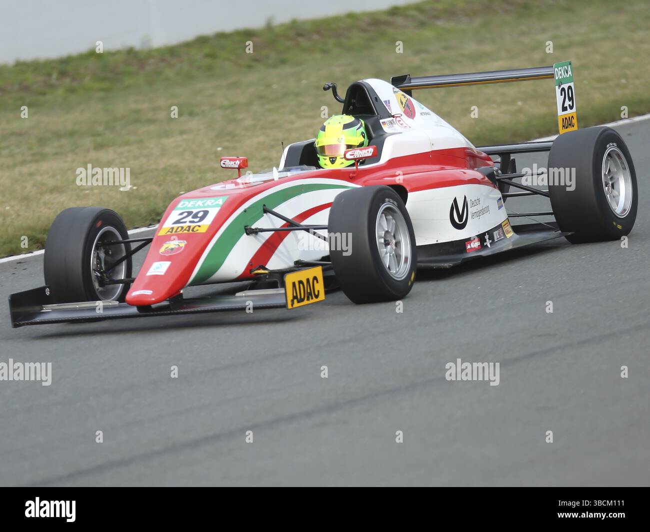 Le pilote automobile allemand Mick Schumacher à l'ADAC GT Masters, journées d'essai 2016 à etropolis Motorsport-Arena-Oschersleben/Bode, automobile allemande Banque D'Images