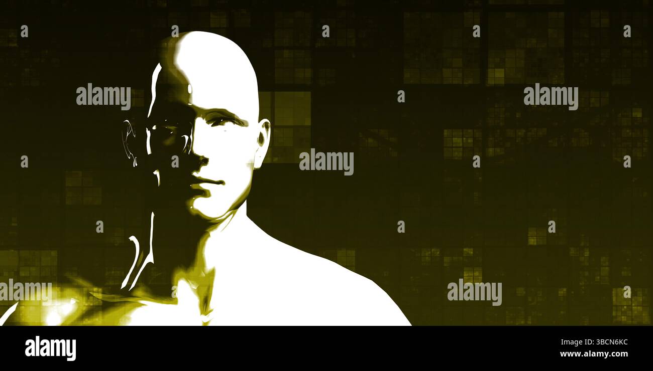 Big Science Deep Tech comme concept d'innovation Banque D'Images