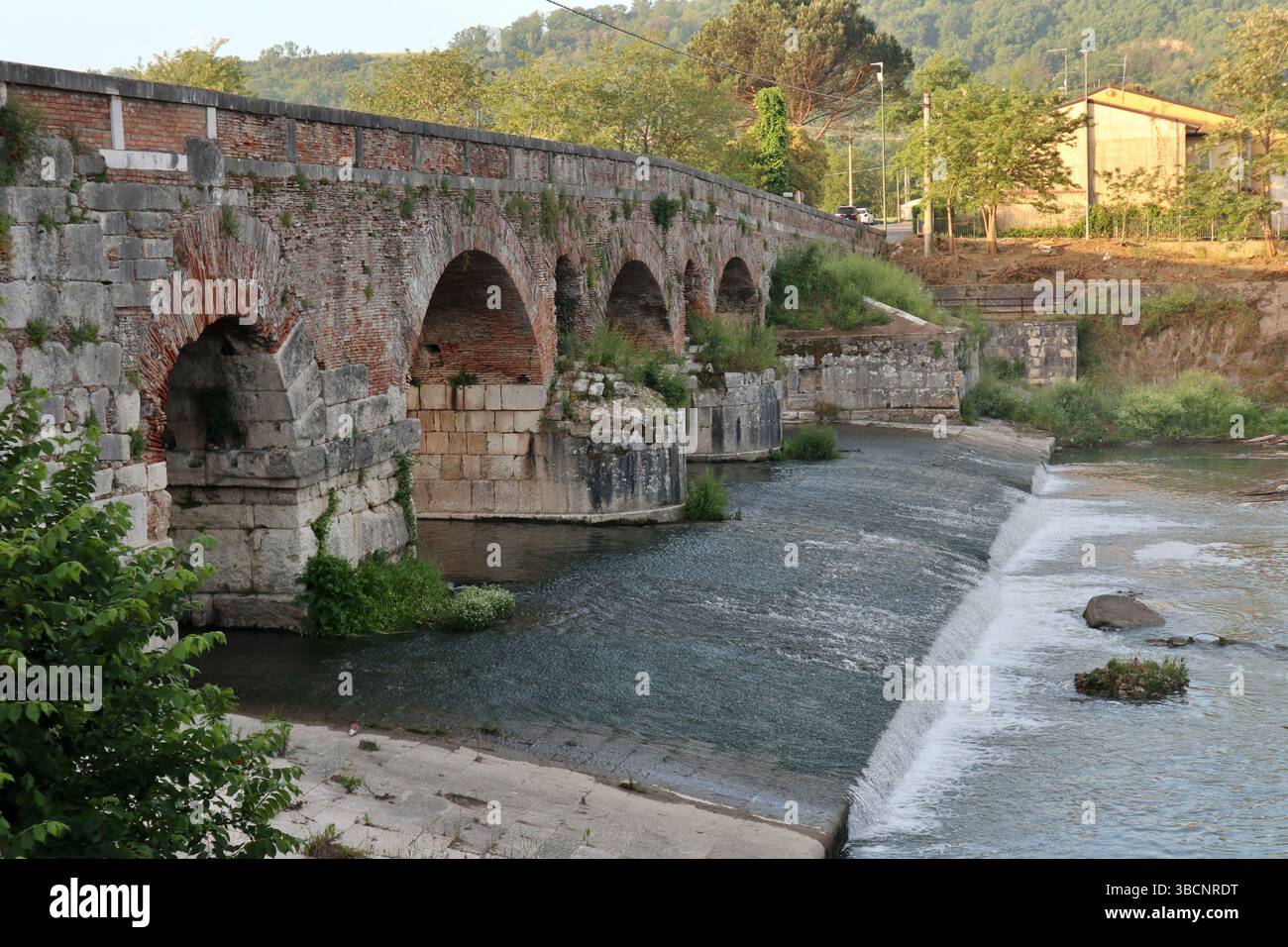 Benevento - Ponte Leproso risalente al III secolo a.c. Banque D'Images