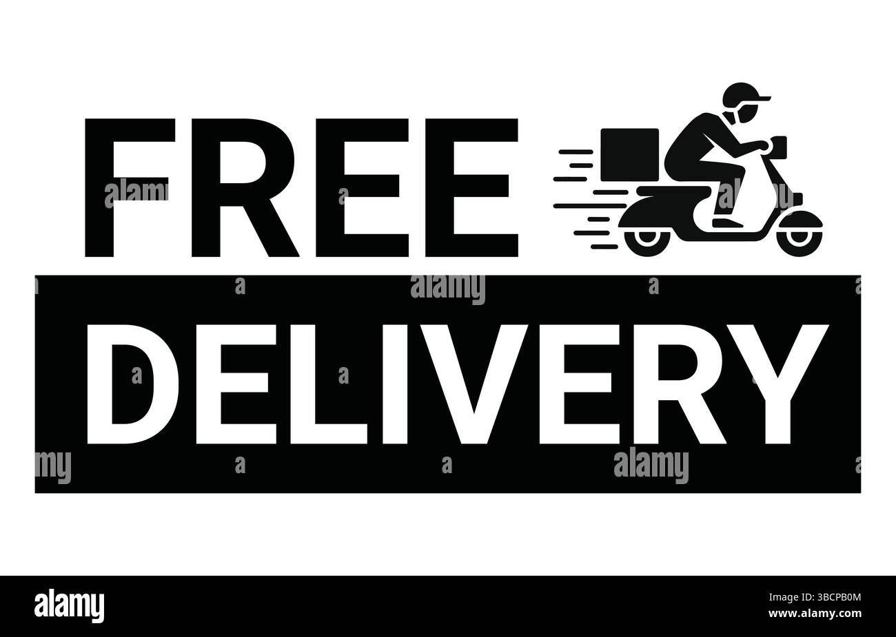 Icônes de livraison gratuite définies. Étiquette d'expédition gratuite, badge de livraison express, logo de livraison rapide, logistique, fret d'expédition de colis de courrier. Camion de livraison gratuit. Illustration de Vecteur