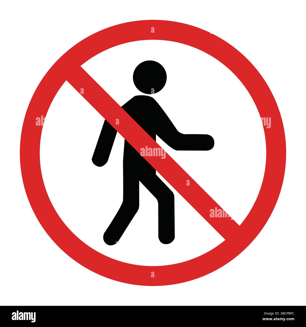 Définissez ne pas entrer. Les panneaux d'interdiction d'entrée avec des panneaux rouges interdits ne se touchent pas. Étiquette ou autocollant rouge sans entrée manuelle. Panneau interdit ou interdit. Illustration de Vecteur