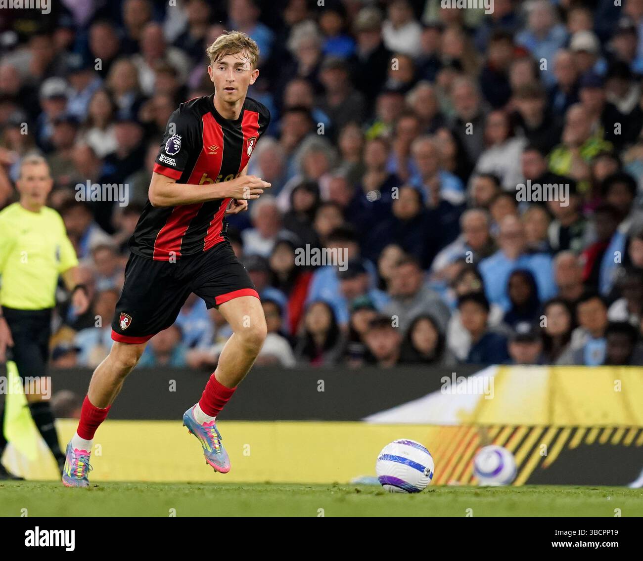 Manchester, Royaume-Uni. 20 mai 2025. Dean Huijsen de Bournemouth lors du match Manchester City vs AFC Bournemouth premier League à l'Etihad Stadium, Manchester. Le crédit photo devrait se lire : Andrew Yates/Sportimage crédit : Sportimage Ltd/Alamy Live News Banque D'Images
