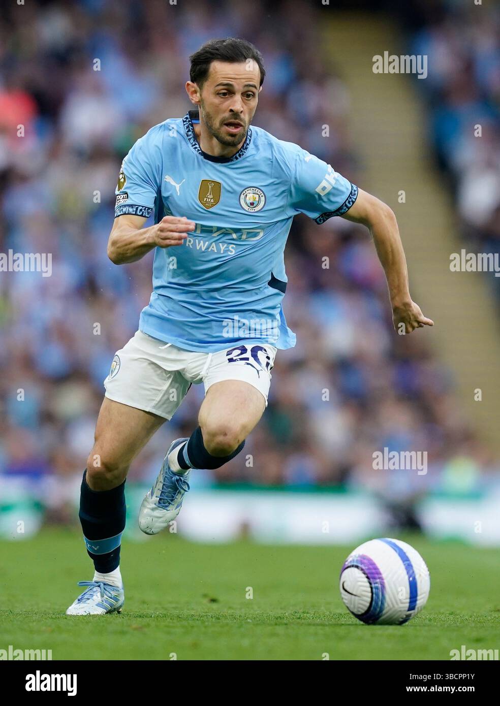 Manchester, Royaume-Uni. 20 mai 2025. Bernardo Silva de Manchester City lors du match Manchester City vs AFC Bournemouth premier League au stade Etihad de Manchester. Le crédit photo devrait se lire : Andrew Yates/Sportimage crédit : Sportimage Ltd/Alamy Live News Banque D'Images