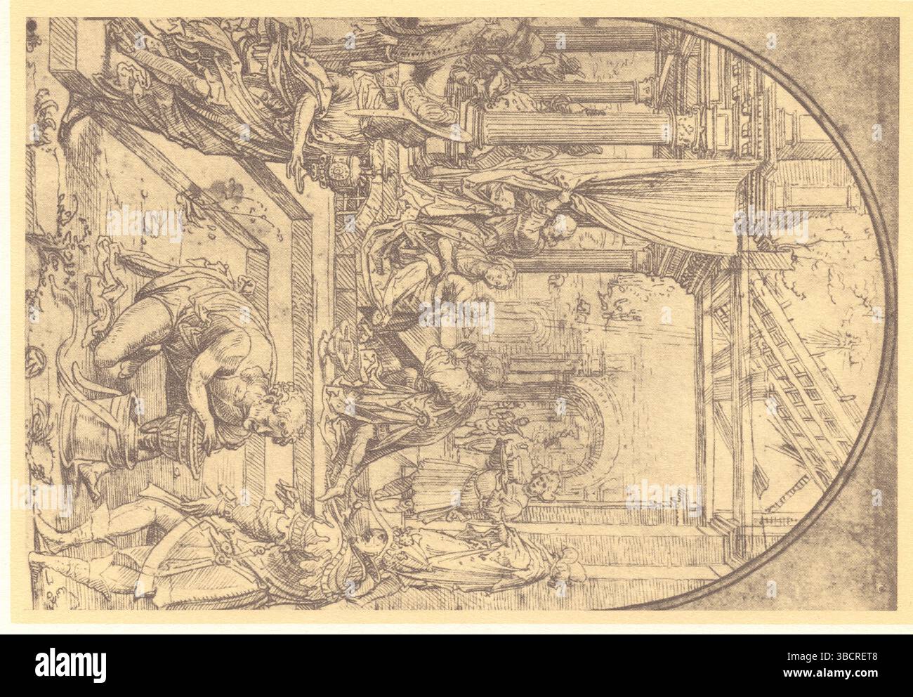 L'Adoration des mages .Jan Gossaert de Mabuse Banque D'Images