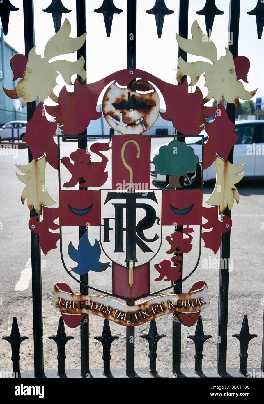 Le club de football Tranmere Rovers Banque D'Images