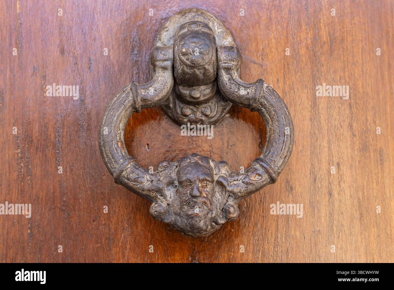Frapper De Porte En Laiton Tête De Taureau Doré Brossé – Style Ancien, élégant Et Massif (1,7 Lb)