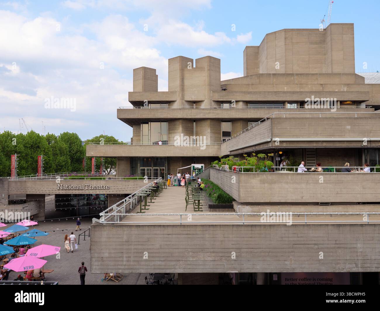 Théâtre national, Southbank Centre, Londres, Royaume-Uni Banque D'Images