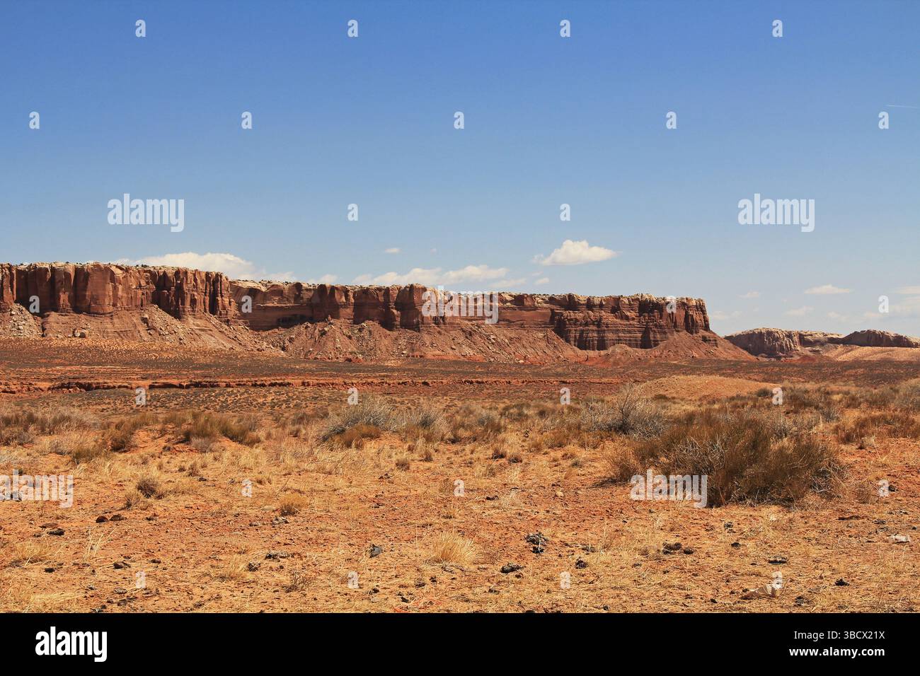 Red Rock Buttes dans l'Utah Banque D'Images