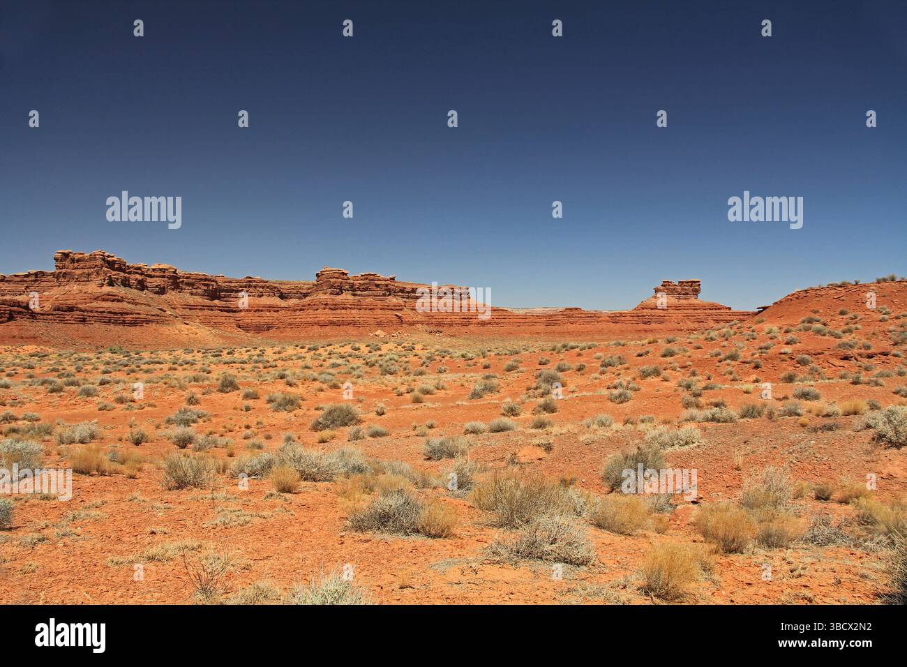 Red Rock Buttes dans l'Utah Banque D'Images