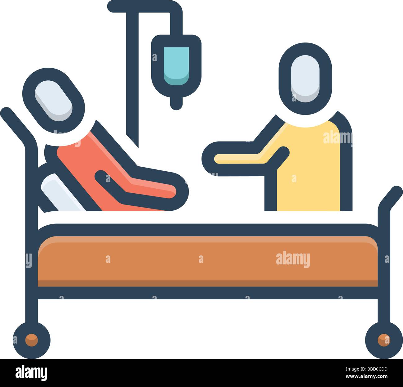 Icône pour la chimiothérapie, chimiothérapies Illustration de Vecteur