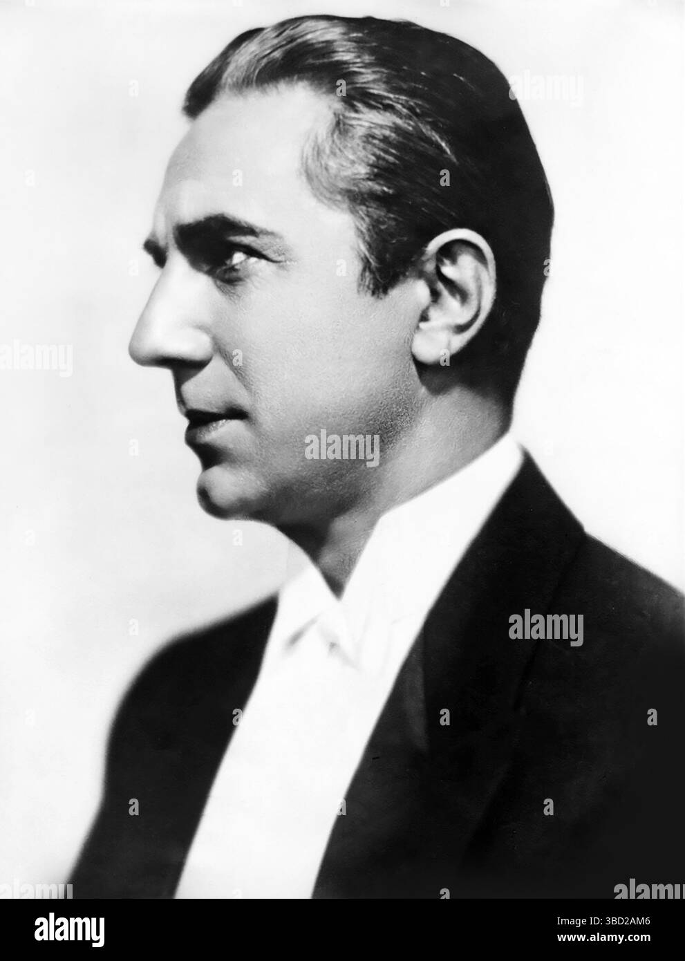 Portrait de l'acteur légendaire Bela Lugosi comme 'Dracula' 1931 - photo publicitaire Banque D'Images