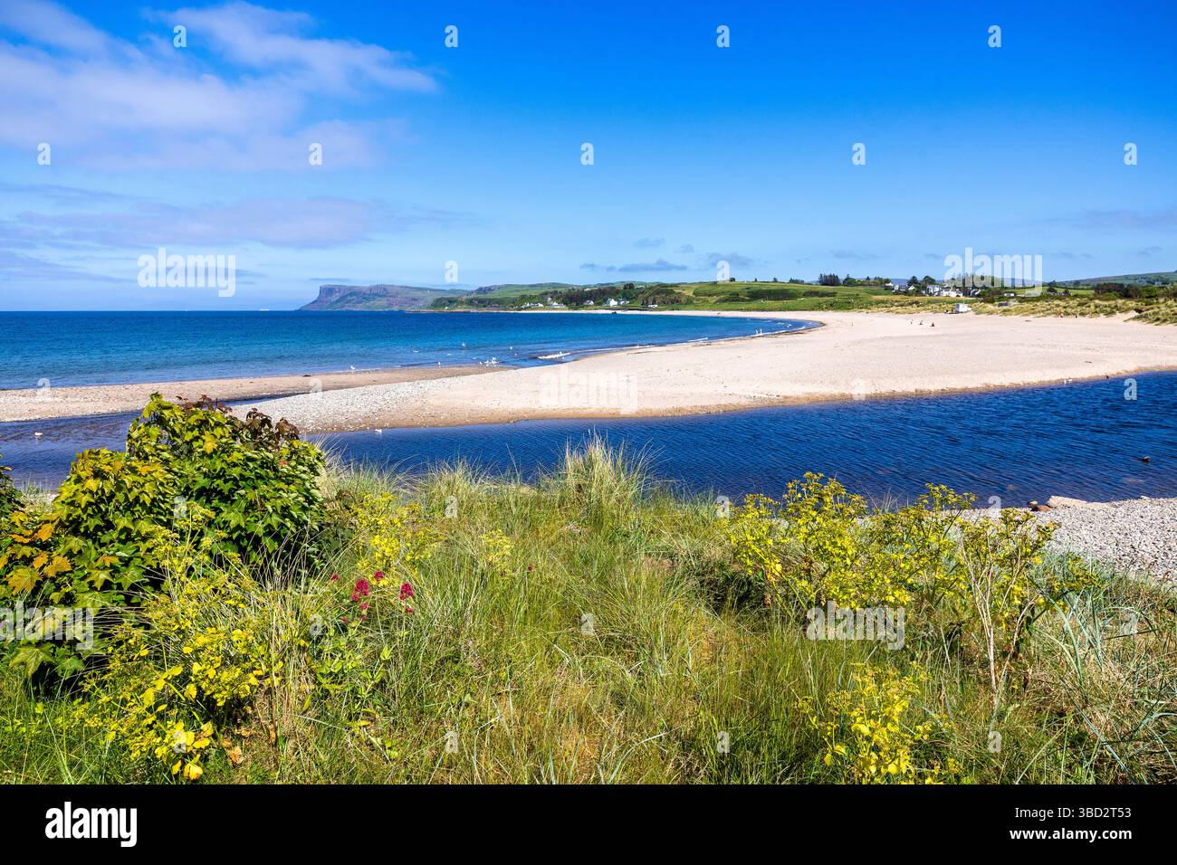 Ballycastle, Co Antrim, Irlande du Nord Banque D'Images