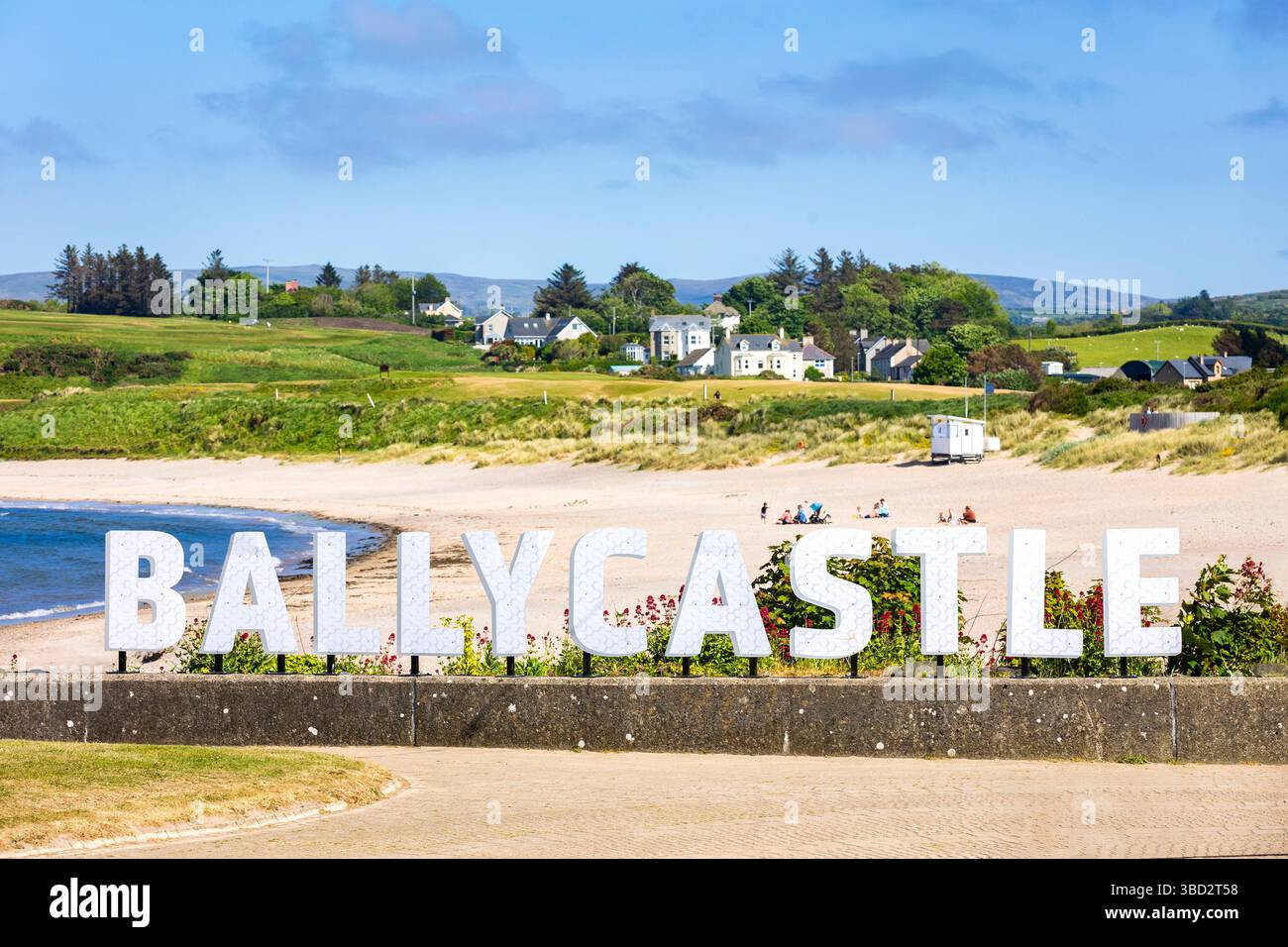 Ballycastle, Co Antrim, Irlande du Nord Banque D'Images