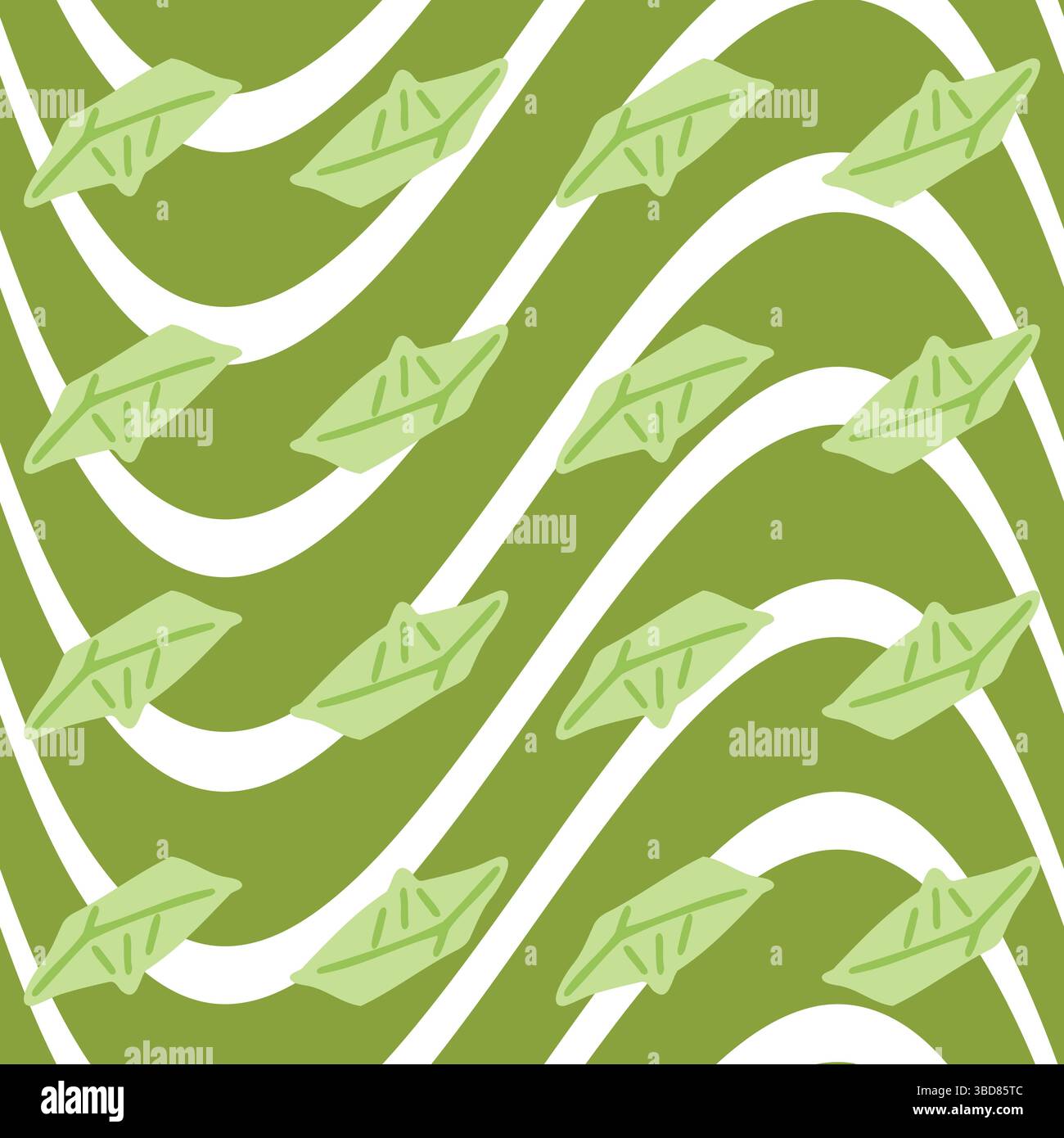 Conception de motif sans couture de bateau en papier Illustration de Vecteur