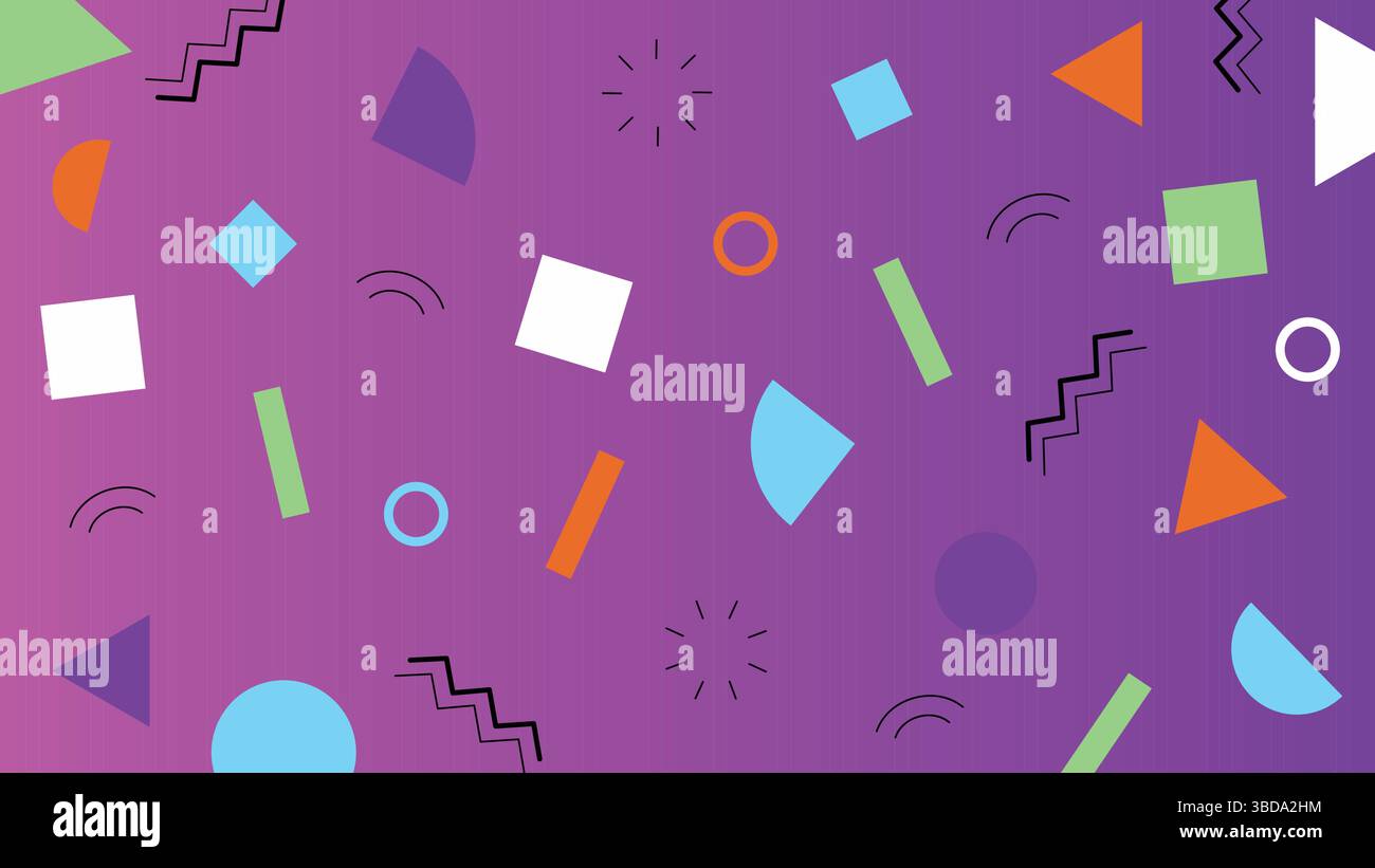 Fond abstrait coloré formes organiques orange Illustration de Vecteur