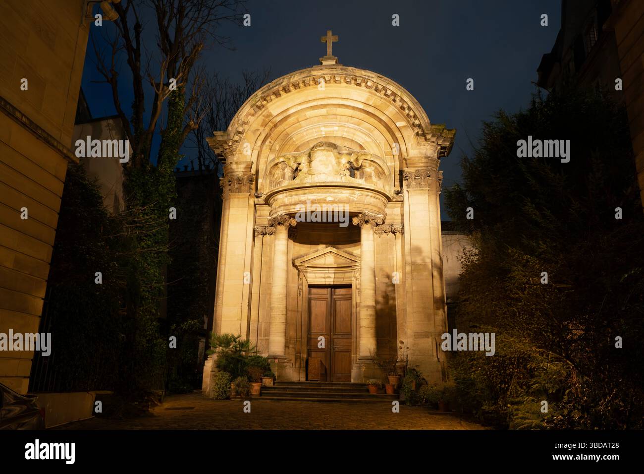 Église Saint-Ephrem (église Saint-Ephrem) à Paris dans le quartier Latin Banque D'Images