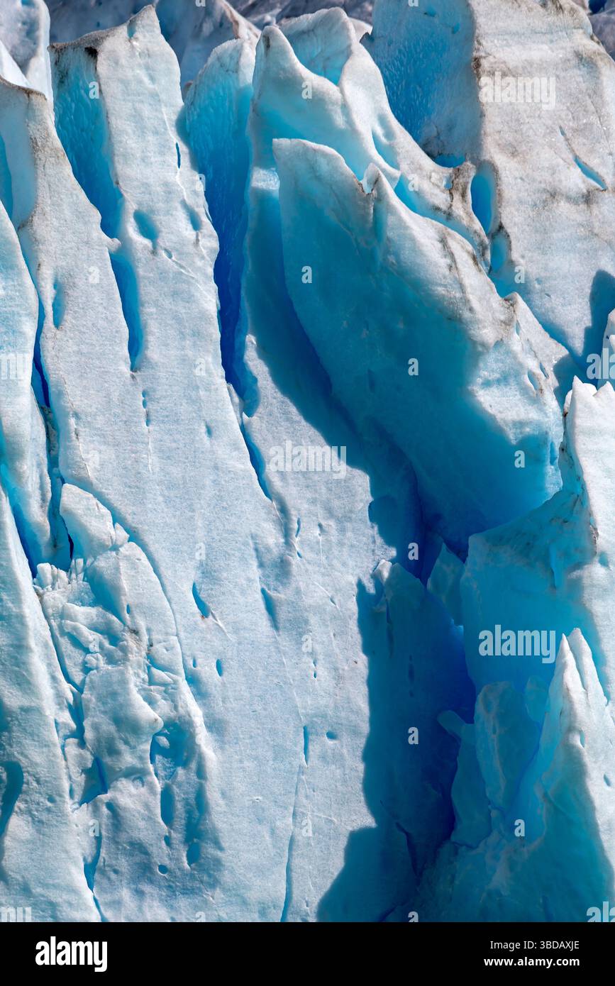 Glacier Perito Moreno. Lac argentin, Patagonie, Argentine Banque D'Images