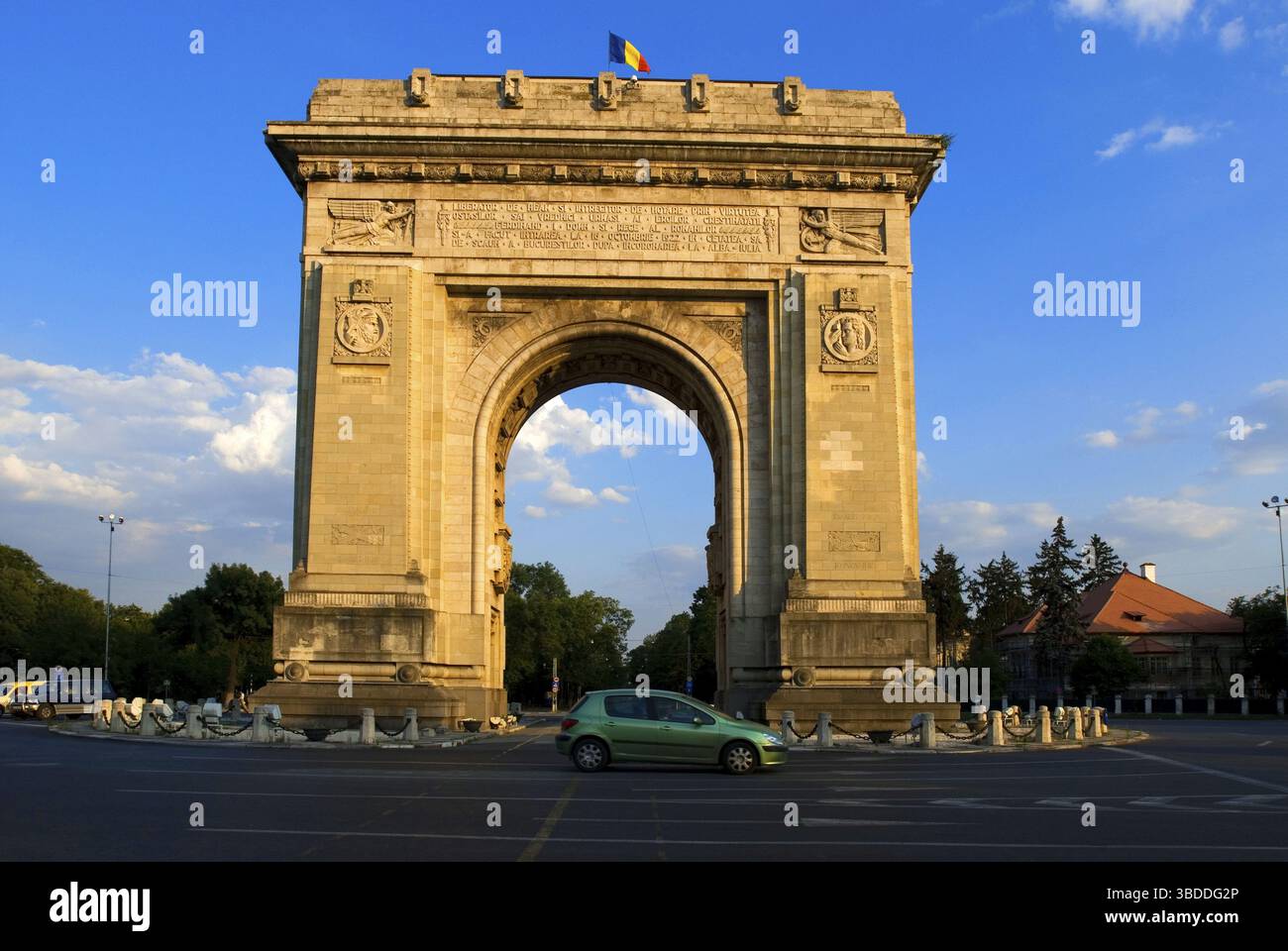 Arc de Triumph, Bucarest, Roumanie, Arcul de Triumf Banque D'Images