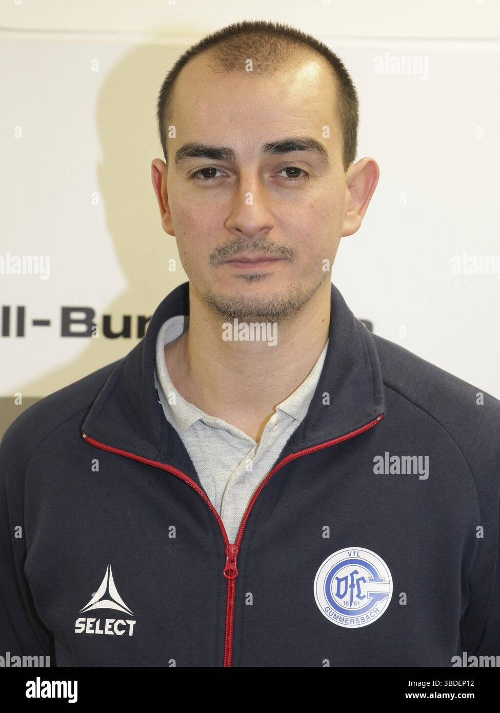 Entraîneur-chef Emir Kurtagic VfL Gummersbach DKB Handball-Bundesliga saison 2014-15, entraîneur-chef Emir Kurtagic VfL Gummersbach DKB Handball Bundesliga SEAS Banque D'Images