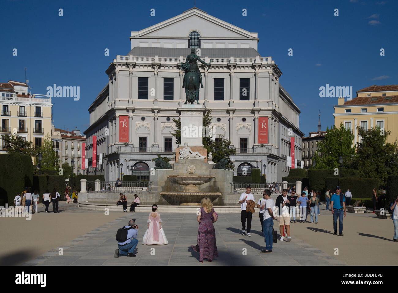 Espagne, Madrid, Opéra, Banque D'Images