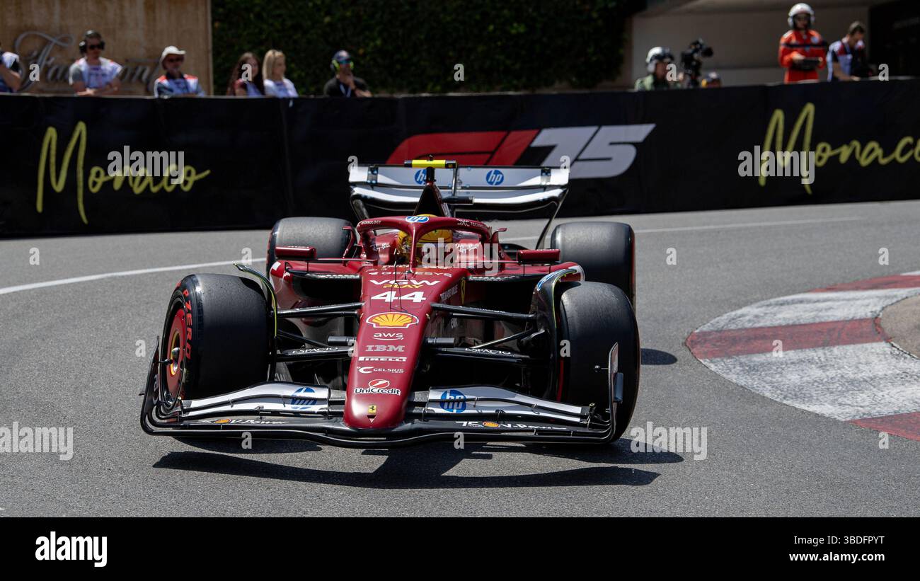 Monaco, Principauté de Monaco. 24 mai 2025. Pranctice 3 et qualifications, Championnat de formule 1 à Monaco, Principauté de Monaco, 24 mai 2025 crédit : Agence photo indépendante/Alamy Live News Banque D'Images