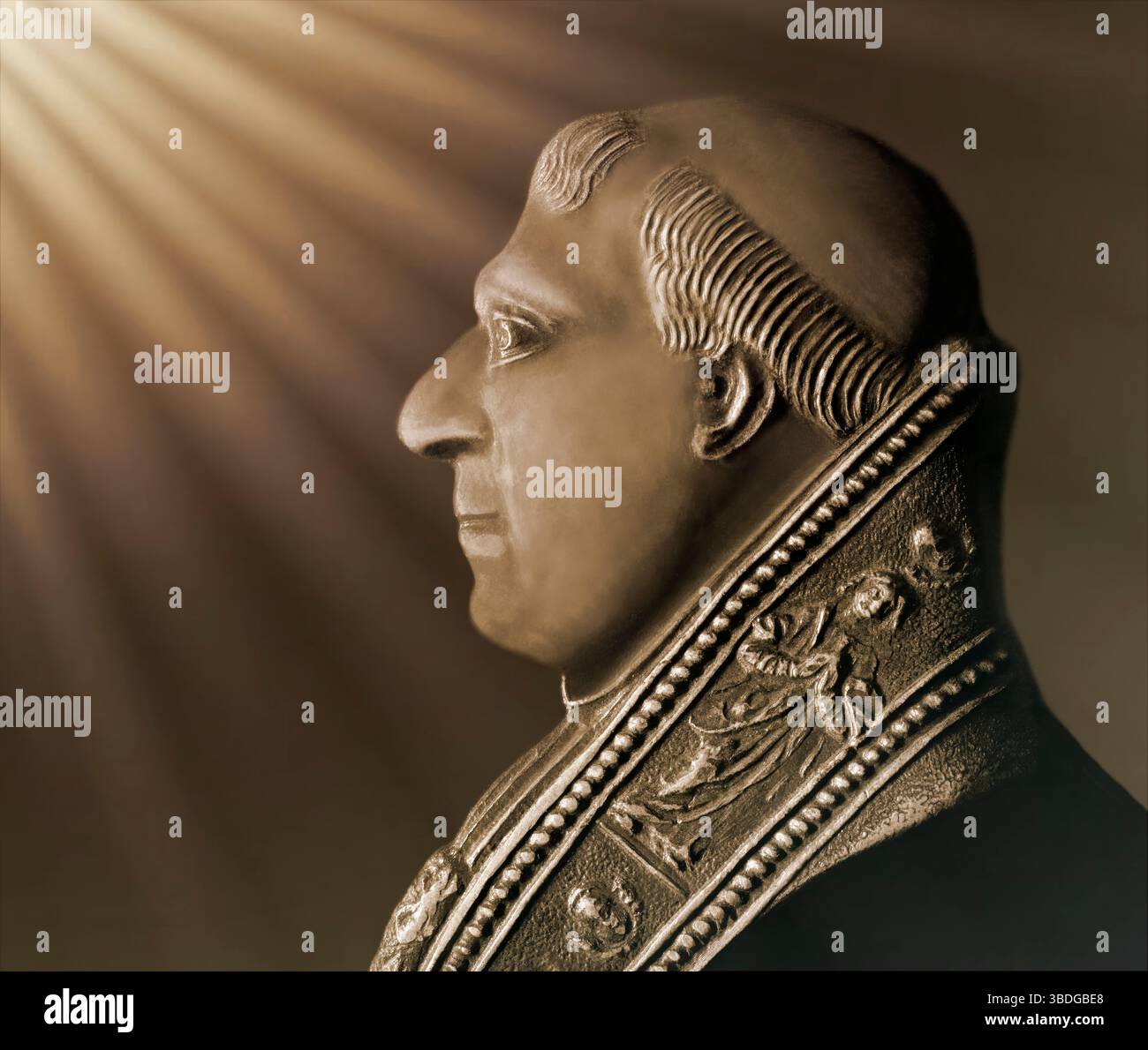 Le pape Alexandre VI, Alessandro VI, Alexandre VI, Alejandro VI, né Roderic Llançol i de Borja, c. 1431 – 1503, souverain des États pontificaux de 1492 jusqu'à sa mort en 1503, édité numériquement Banque D'Images