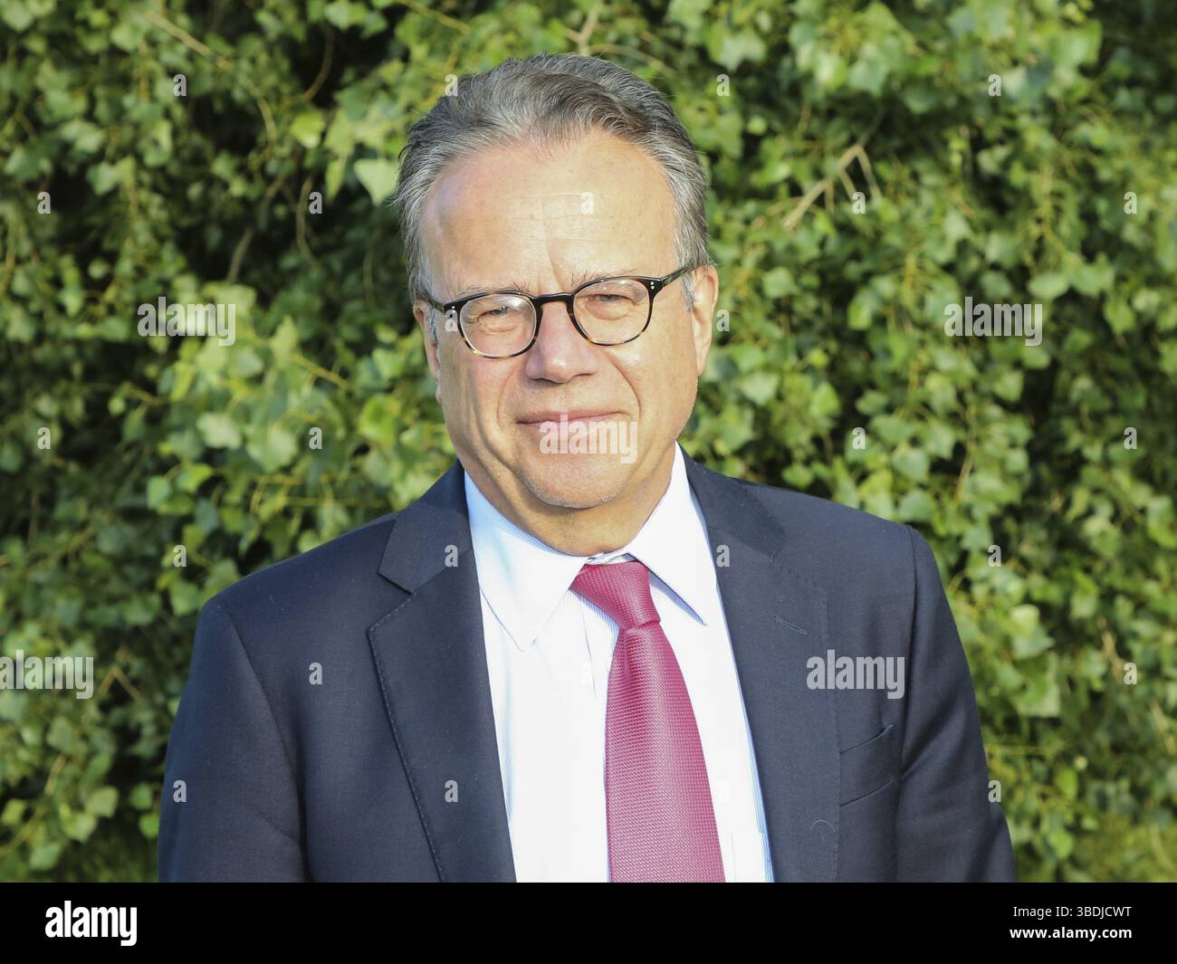 Frank-Juergen Weise Beauftragter des Bundesministeriums des Innern BEI einer Talkrunde AM 13.07.2017 à Magdeburg, Frank Juergen Weise, représentant Banque D'Images