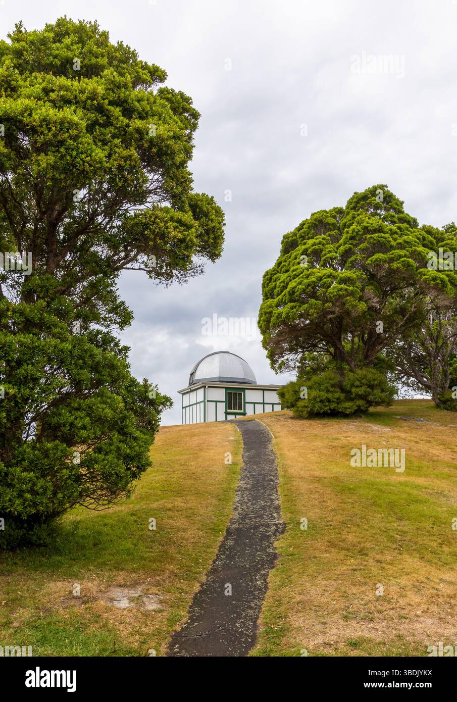 Wellington Botanic Gardens et carter Observatory à Wellington, Nouvelle-Zélande. Banque D'Images