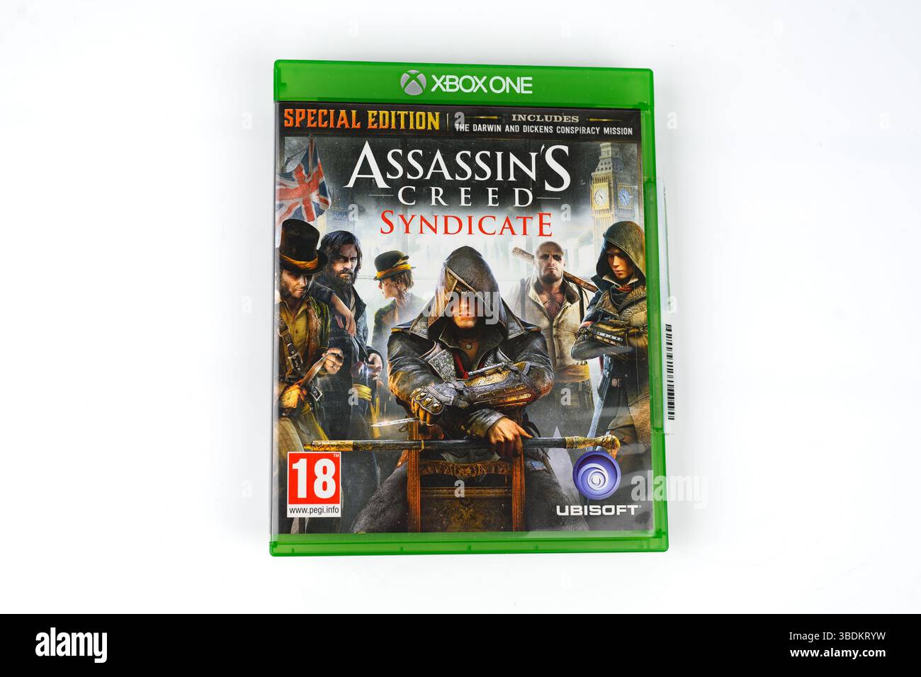 Assassin's Creed Syndicate jeu vidéo sur Xbox One – pays de Galles, Royaume-Uni – 17 mai 2025 Banque D'Images