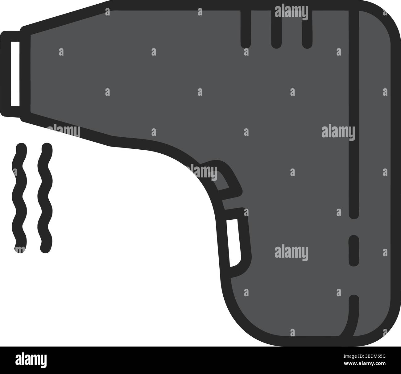 Silhouette noire d'un mélangeur sur socle – appareil de cuisine essentiel pour la cuisson et la cuisson Illustration de Vecteur
