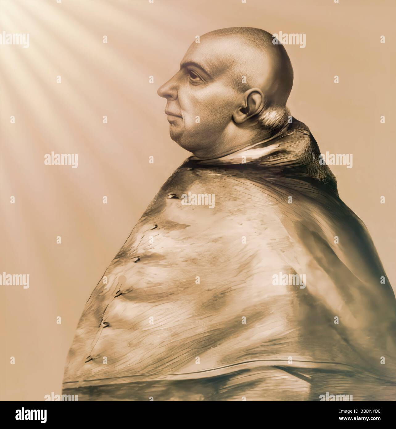 Le pape Alexandre VI, Alessandro VI, Alexandre VI, Alejandro VI, né Roderic Llançol i de Borja, c. 1431 – 1503, souverain des États pontificaux de 1492 jusqu'à sa mort en 1503, édité numériquement Banque D'Images