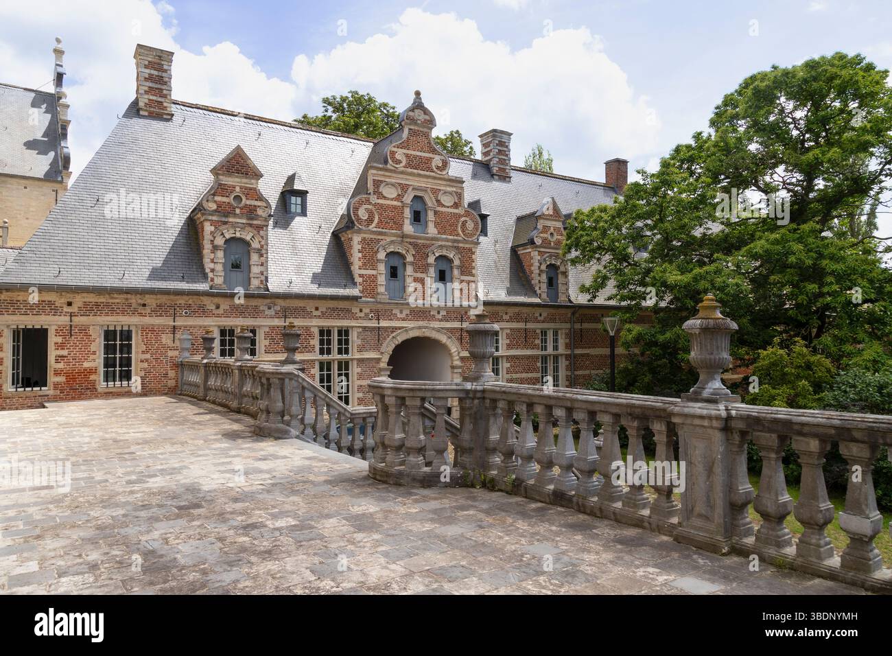 Abbey Park - Abdij van Park, à Louvain en Belgique. Banque D'Images