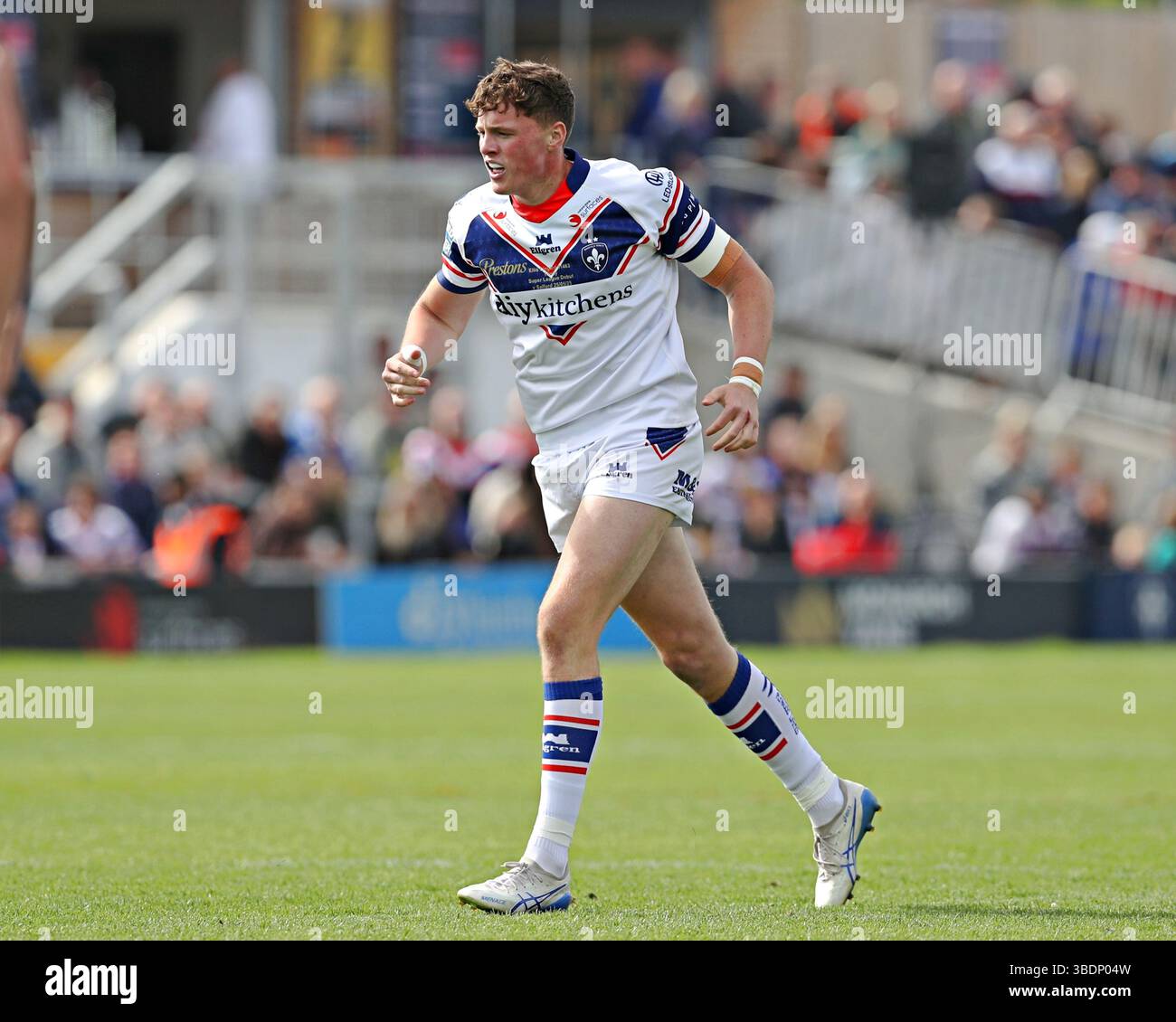 Ellis Lingard de Wakefield Trinity pendant le match de Betfred Super League Wakefield Trinity vs Salford Red Devils au DIY Kitchens Stadium, Wakefield, Royaume-Uni, 25 mai 2025 (photo par Sam Eaden/News images) à Wakefield, Royaume-Uni le 25/05/2025. (Photo Sam Eaden/News images/SIPA USA) Banque D'Images