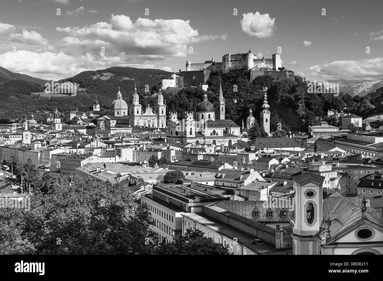 insbruck, Autriche alpes centre-ville Banque D'Images