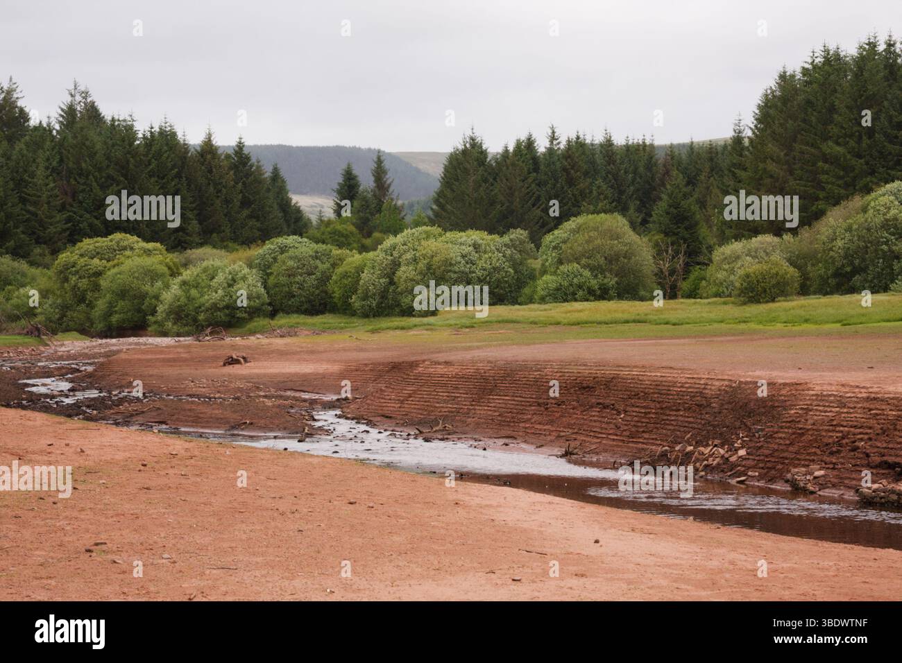Réservoir de Llwyn ONN, Merthyr Tydfil, pays de Galles du Sud, Royaume-Uni. 26 mai 2025. Météo britannique : les niveaux d'eau plus bas au réservoir ont découvert un vieux pont, Pont Ar DAF. Le pont remonte à environ 1800, en service avant la construction du réservoir, et est normalement submergé. Crédit : Andrew Bartlett/Alamy Live News Banque D'Images Réservoir de Llwyn ONN, Merthyr Tydfil, pays de Galles du Sud, Royaume-Uni. 26 mai 2025. Météo britannique : les niveaux d'eau plus bas au réservoir ont découvert un vieux pont, Pont Ar DAF. Le pont remonte à environ 1800, en service avant la construction du réservoir, et est normalement submergé. Crédit : Andrew Bartlett/Alamy Live News Banque D'Images