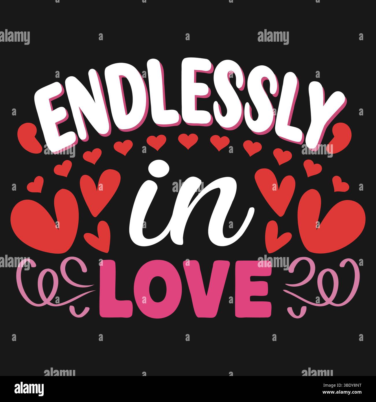 Saint-Valentin Love-Theme Collection illustrations vectorielles, badges et éléments décoratifs Illustration de Vecteur